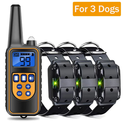 Electric Dog Training Collar Waterproof Dog Bark Collar