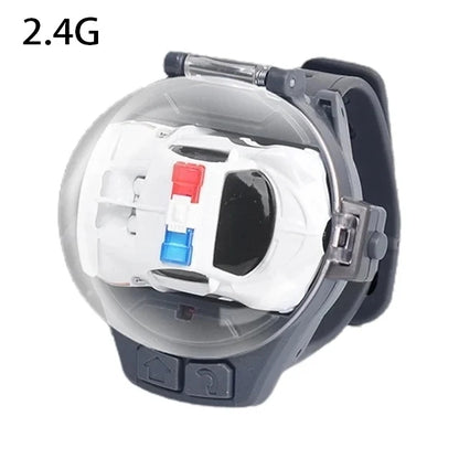Children RC Car Mini Watch Toys With LED Lights