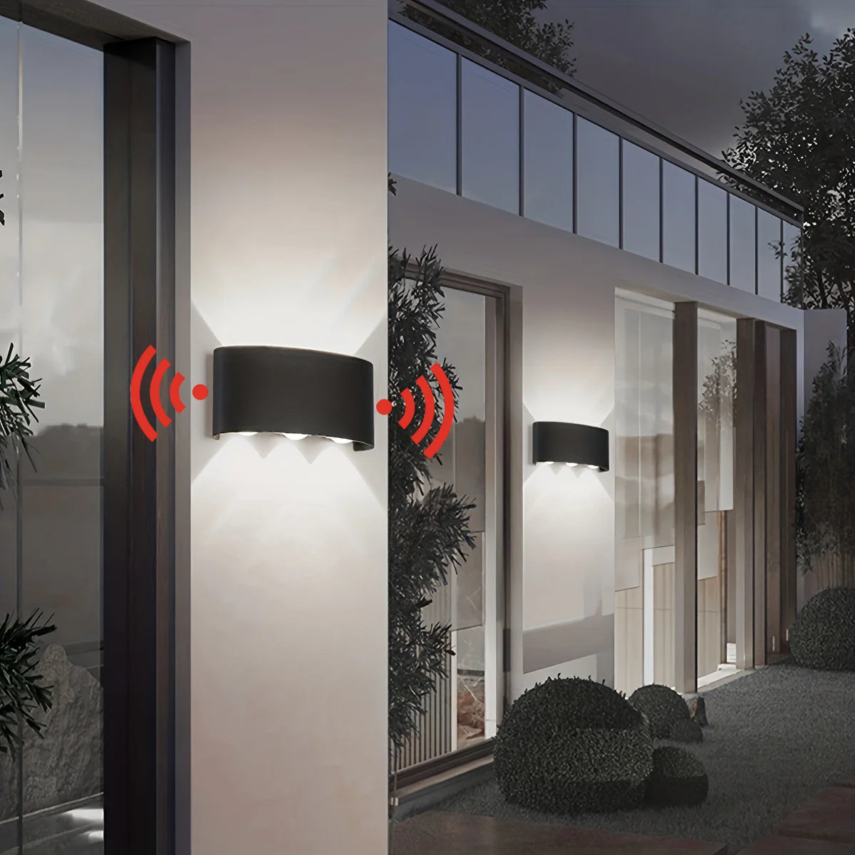Led Wall Lamp Waterproof IP66 Up And Down Lighting Garden Decoration