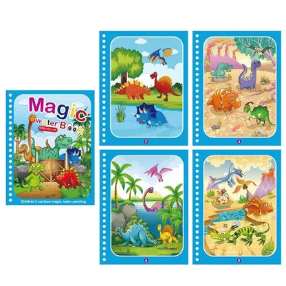 Magical Book Water Drawing Montessori Toys Coloring Book