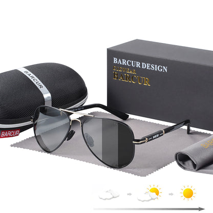 Men Sunglasses Pilot Polarized Sun glasses