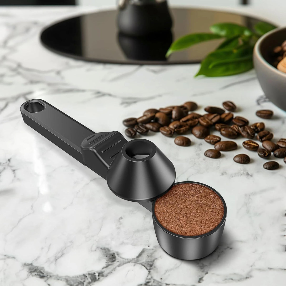 Creative Sliding Leakproof Coffee Scoop Protein Powder