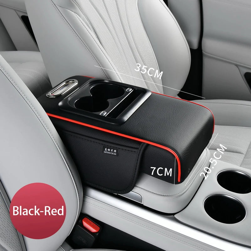 Usb Portcar Armrest Box Booster Pad With Usb Port Multi-Function