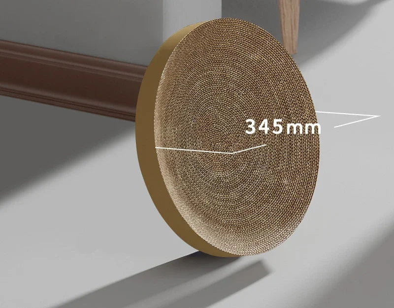 Corrugated Paper Cat Scratch Board Cat Toy with Ball Wear-resistant