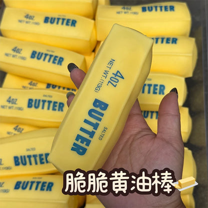Butter Stick Squishy Stress Ball Fidget Toy Crunchy Squeeze Toy