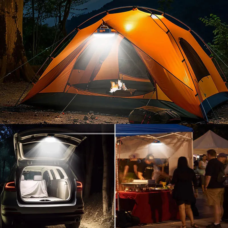 MOSLIGHTING Camping Light Rechargeable Lantern Tent Lamp