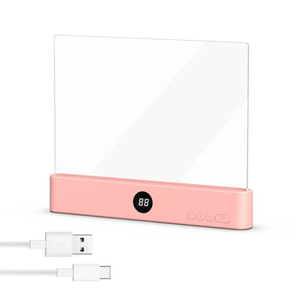 LED Flat Panel Book Light Eye Protection Night Vision