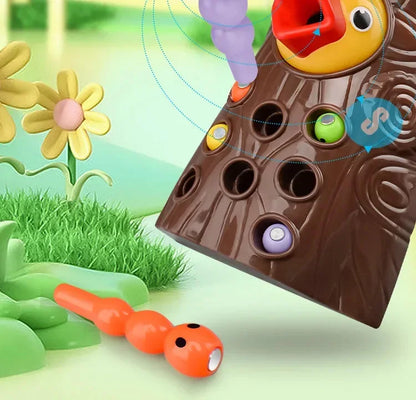 Woodpecker puzzle Toys Catching Insects Small Game