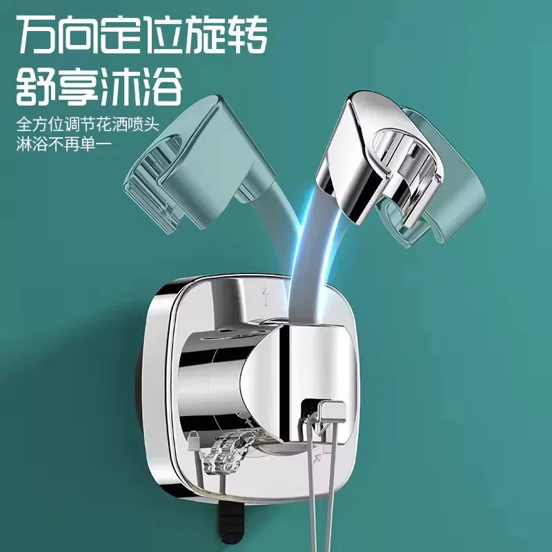 360° Adjustable Non Punching Bathroom Shower Stand