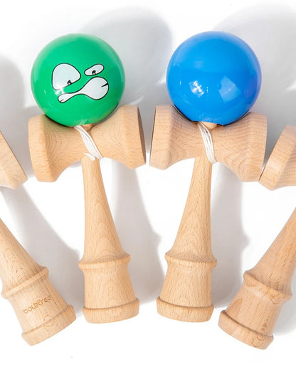 Crack Painted Kendama Toy Outdoor Fitness Balls Train