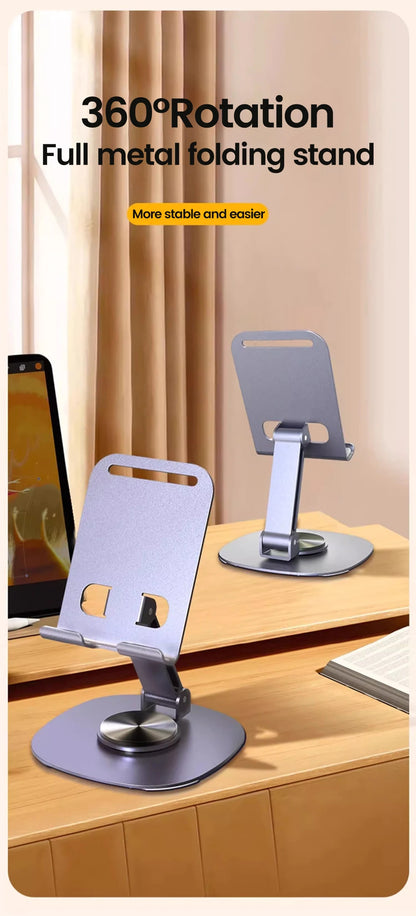 Olaf Rotating Table Cell Phone Holder Support Desktop Stand