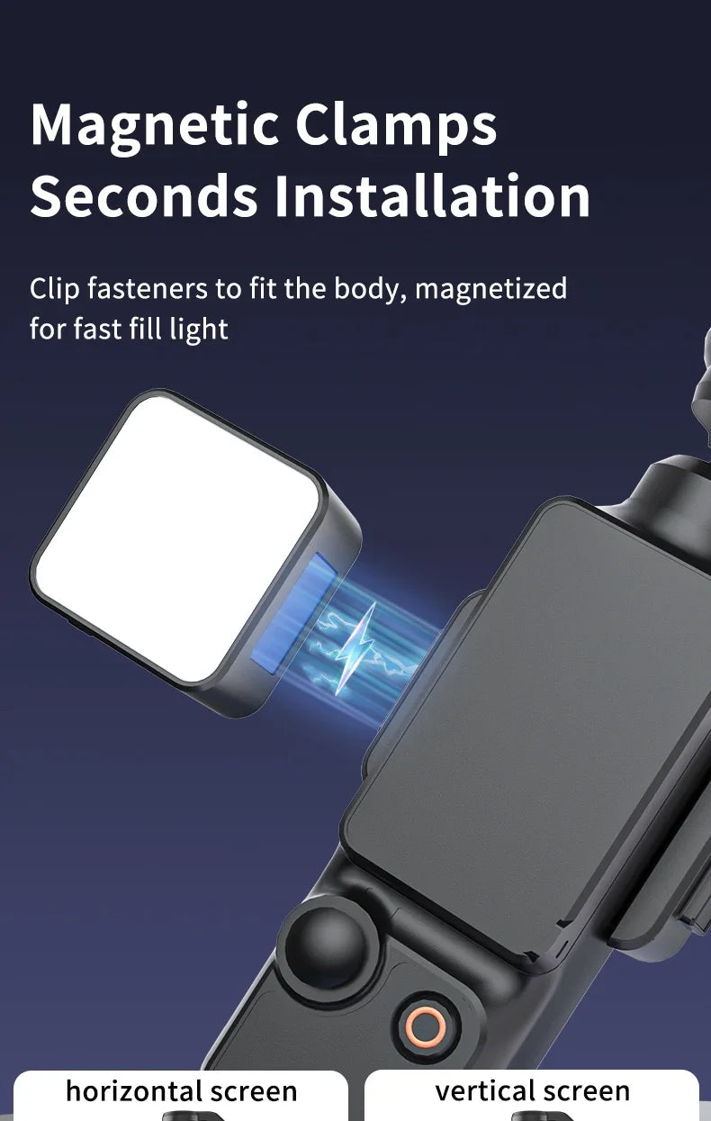 Mini Magnetic LED Fill Light Photography Lighting Camera