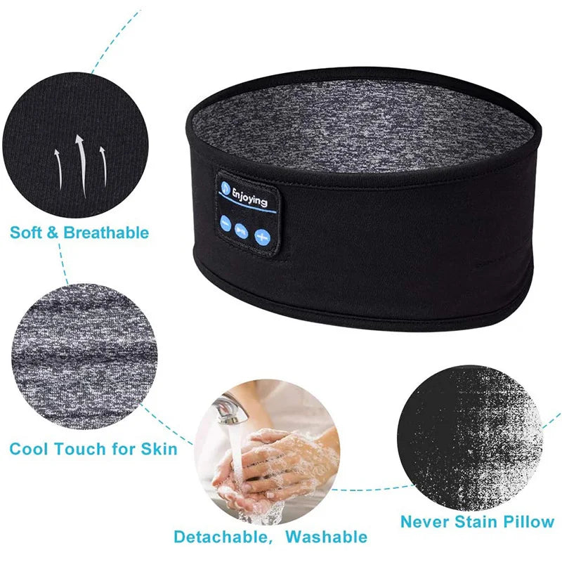 Fone Bluetooth Sleeping Headphones Eye Mask Sleep Headphones