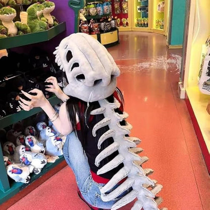 Dinosaur Skeleton Hat Funny Soft Dinosaur Skeleton