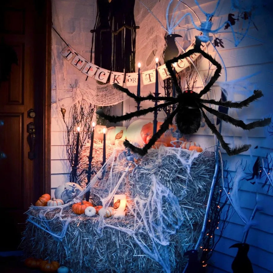 Giant Halloween Spider Indoor & Outdoor Yard,