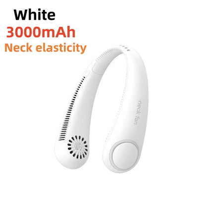 8000mAh USB Hanging Neck Fan Portable Bladeless