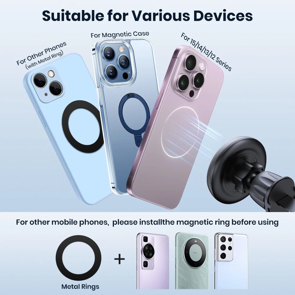 TOPK for Magsafe Car Phone Holder,Powerful Magnetism