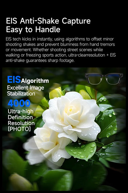 New Upgrade 800W Pixel Smart Glasses With Camera