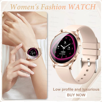 New Smart Watch For Women Gift 1.32 Inch Full Touch Screen