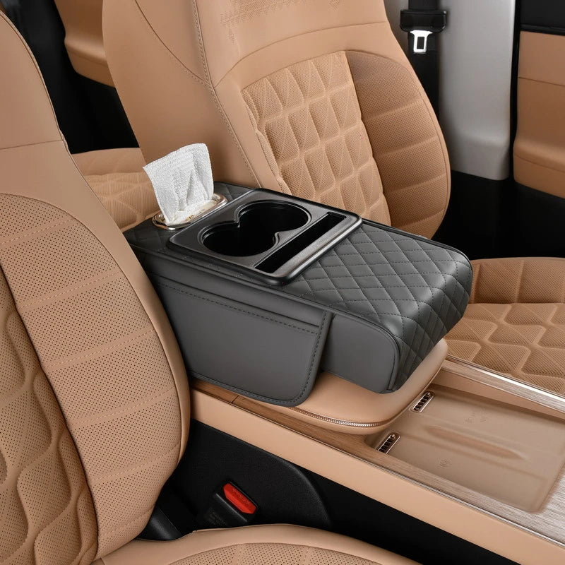 Car Armrest Box Thicken Height Pad Arm Rest Cushion