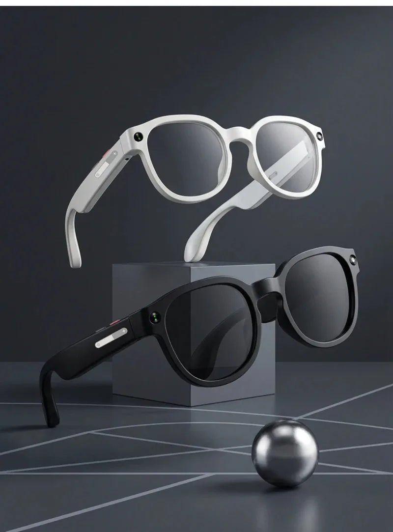 New AI Smart Glasses AI Translation 8MP HD Camera