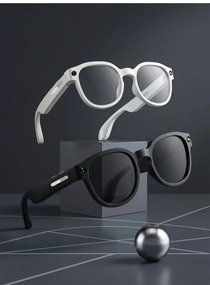 New AI Smart Glasses AI Translation 8MP HD Camera