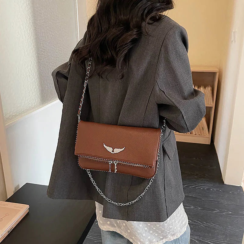 Fashion Underarm Shoulder & Crossbody Bag Wing Mini