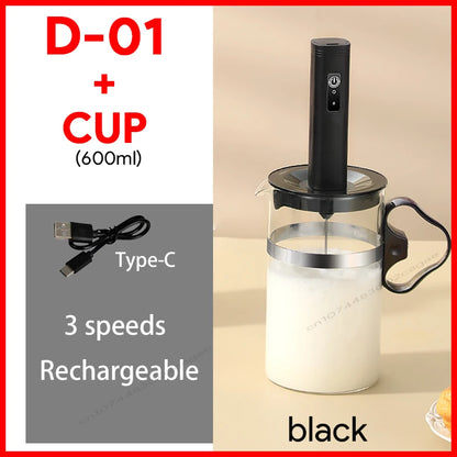 UPGRADED Electric Coffee Frother/MILK Whisk+Egg Beater