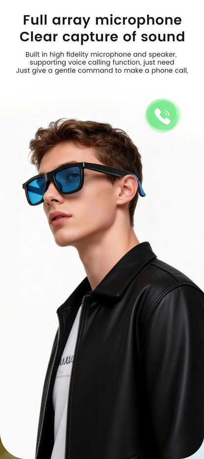 New Bluetooth Audio Smart Glasses AI Translation Auto