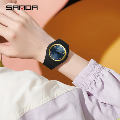 Simple Luxury Student Quartz Watch Clock Gift Outdoor