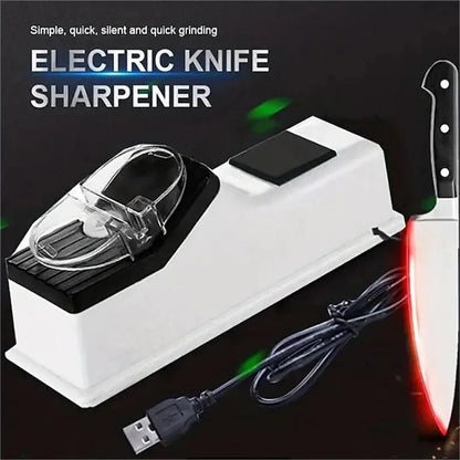 USB Electric Knife Sharpener-Fast and Automatic Sharpening