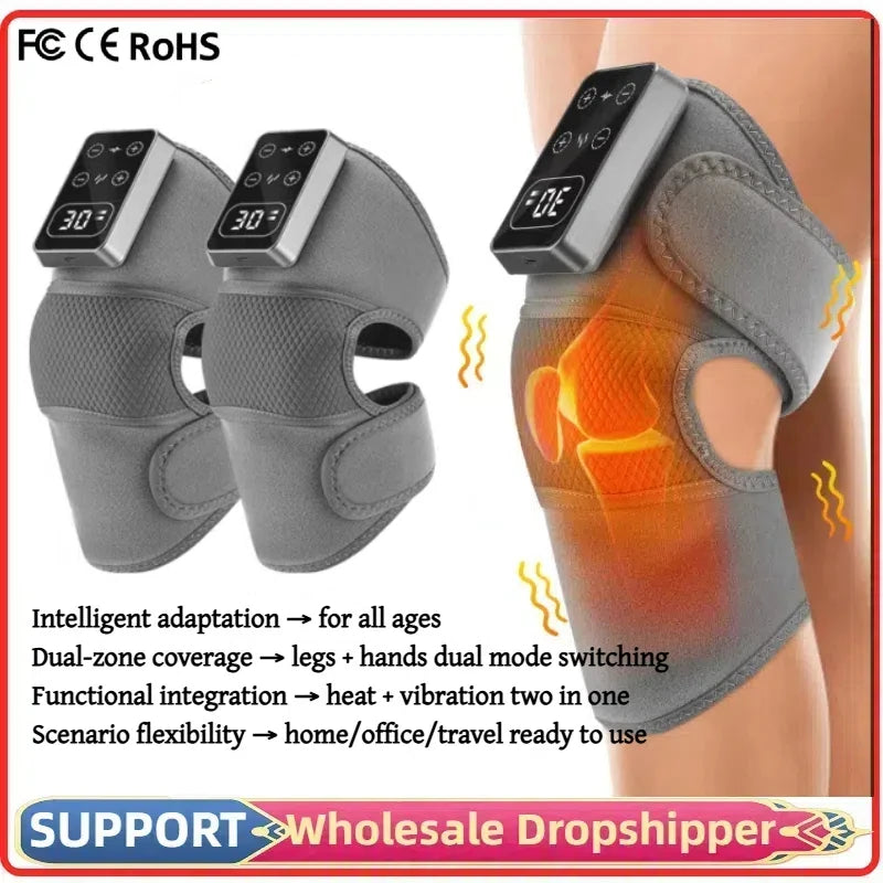 Electric Knee Massager Relaxing Knee Pad