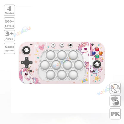Electronic Pop Light Up Game Handle Toys for Children