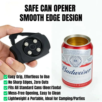 1pcs Smooth Edge Safe Can Opener Portable Beer Can