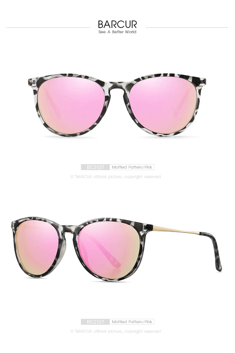 BARCUR Classic Polarized Sunglasses For Both Men Women