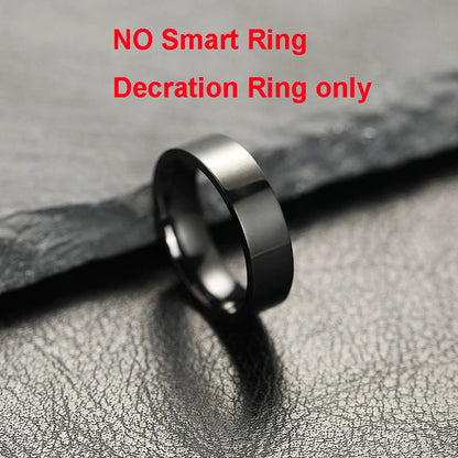 New Smart Ring Heart Rate Blood Pressure Sleep Monitoring
