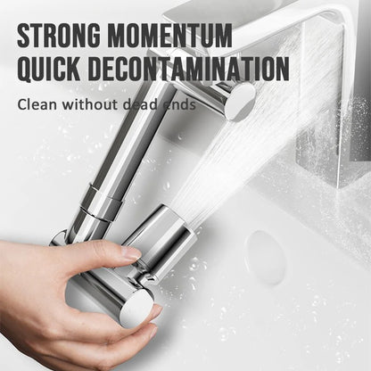 1440° Rotatable Scalable Metal Faucet Bathroom Tap
