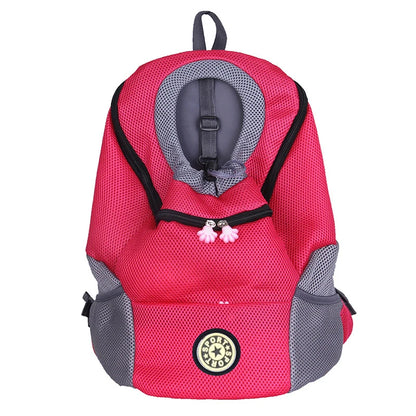 Pet Backpack Carrier for Small Dogs & Cats - Front-Folded