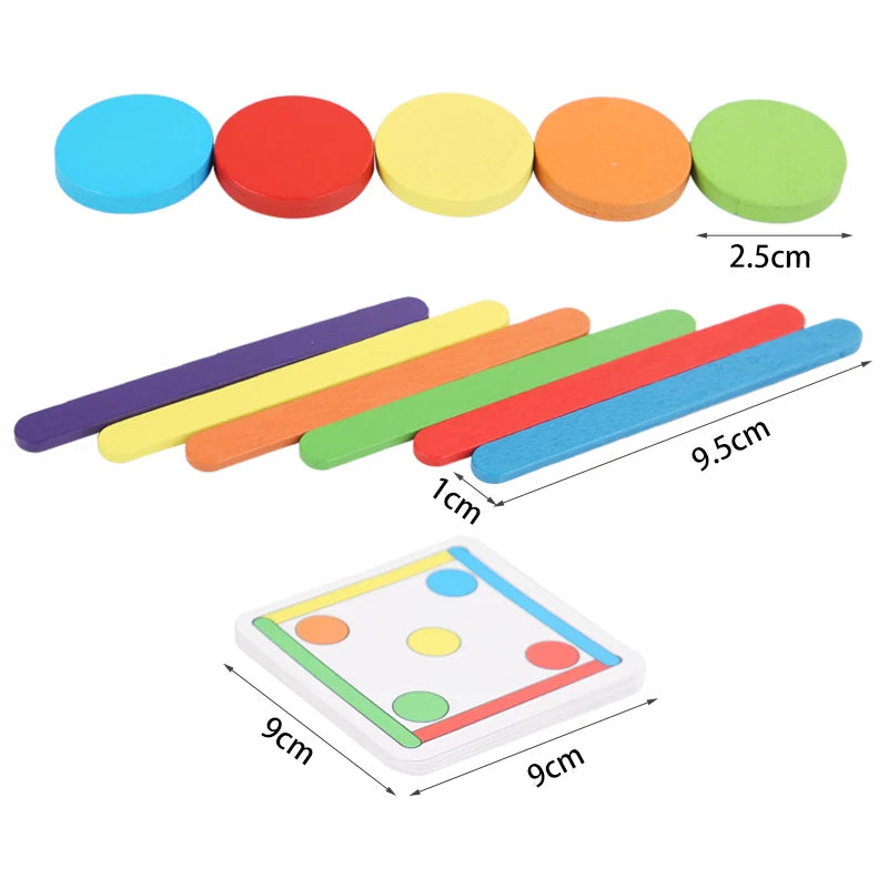 3D Puzzle Two-person Interactive Desktop Game