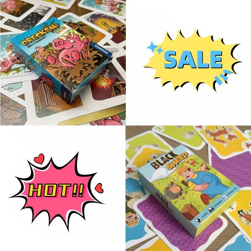 Hot board games Chicken Chiu Chiu Board Game Drecksau