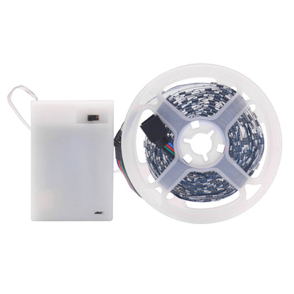 3AA Battery Power RGB Led Strip Light 5V 5050 TV Backlight