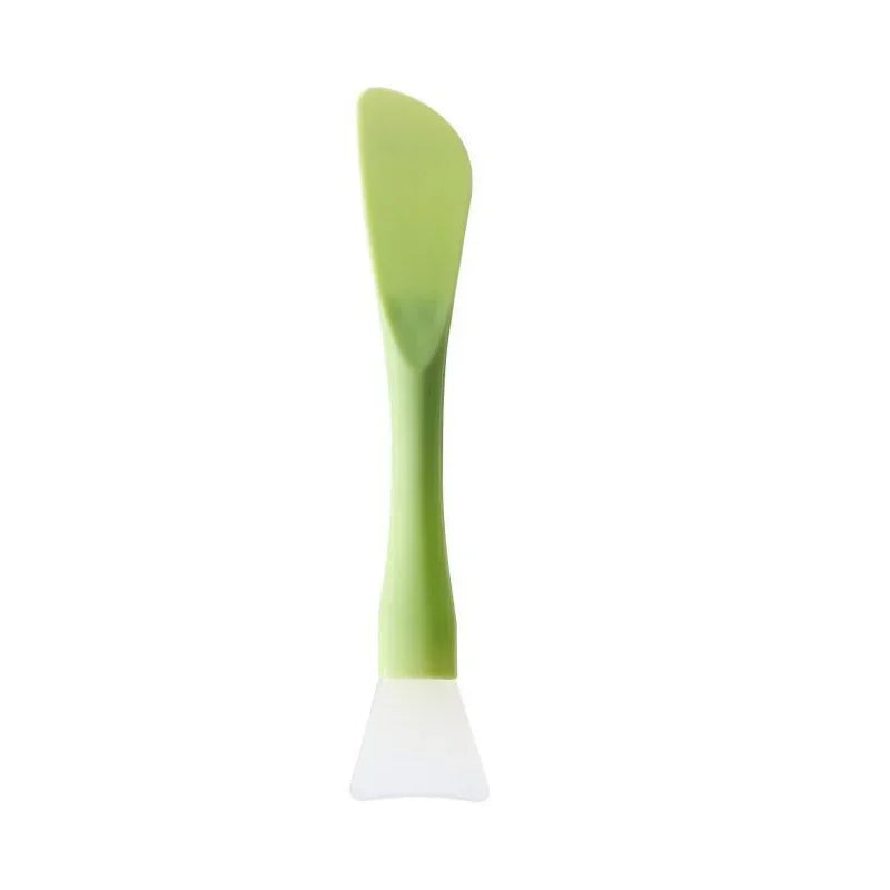 Silicone Facial Mask Brush Soft Head with Scraper