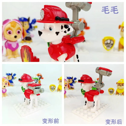 Paw Patrol Action Figure Anime Toy Chase Marshall