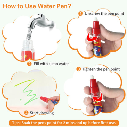 Magic Water Drawing Mat Coloring Doodle Painting Board