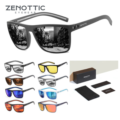 Polarized Sunglasses for Men Lightweight TR90 Frame