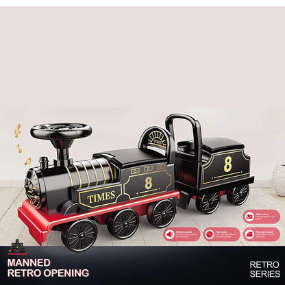 Kids Train Riding Toy Ailway Classical Electric Model