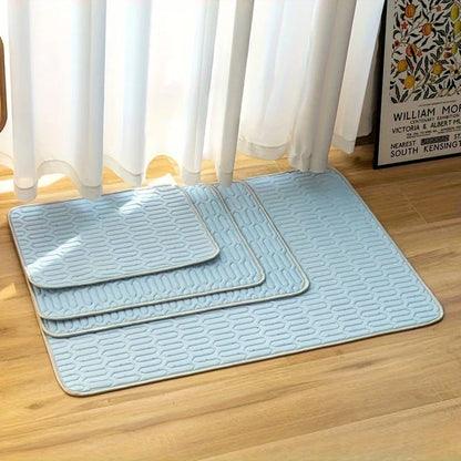 Ice-Cool Summer Pet Cooling Mat and Bed Sweat-Absorbent