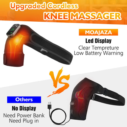 Electric Shoulder Massager Heating Pad Vibration Massage