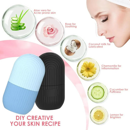 Beauty Facial Massager Apply Face Ice Tray Puffiness