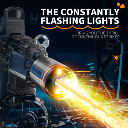 Simulated Firing and Recoil Electric Water Gun Toys Children